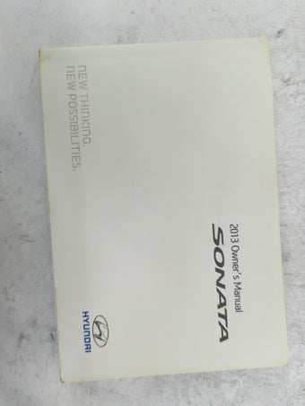 compare product 2013 Hyundai Sonata Owners Manual Book Guide P/N:A3SO-EU33F OEM Used Auto Parts