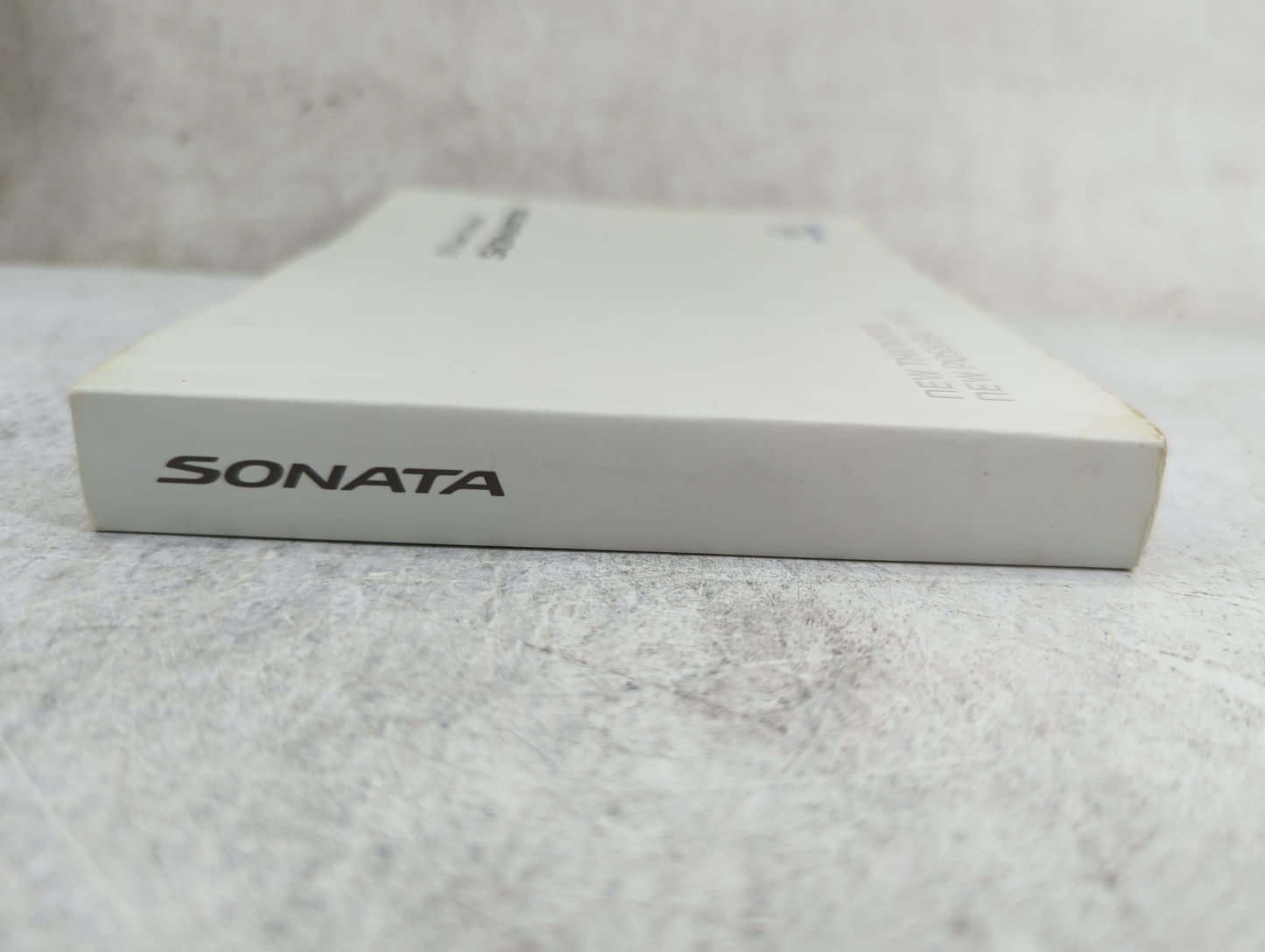 2013 Hyundai Sonata Owners Manual Book Guide P/N:A3SO-EU33F OEM Used Auto Parts - Oemusedautoparts1.com