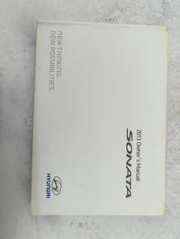 2013 Hyundai Sonata Owners Manual Book Guide P/N:A3S0-EU28C OEM Used Auto Parts - Oemusedautoparts1.com