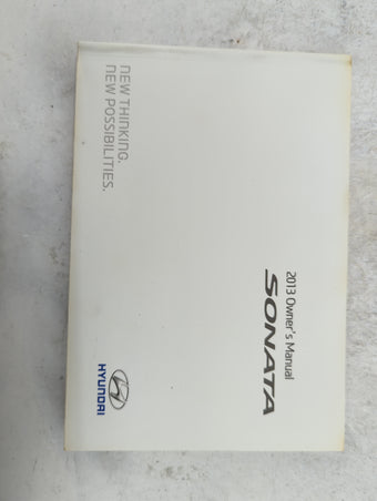 compare product 2013 Hyundai Sonata Owners Manual Book Guide P/N:A3S0-EU28C OEM Used Auto Parts