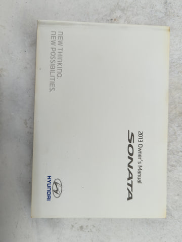 2013 Hyundai Sonata Owners Manual Book Guide P/N:A3S0-EU28C OEM Used Auto Parts - Oemusedautoparts1.com