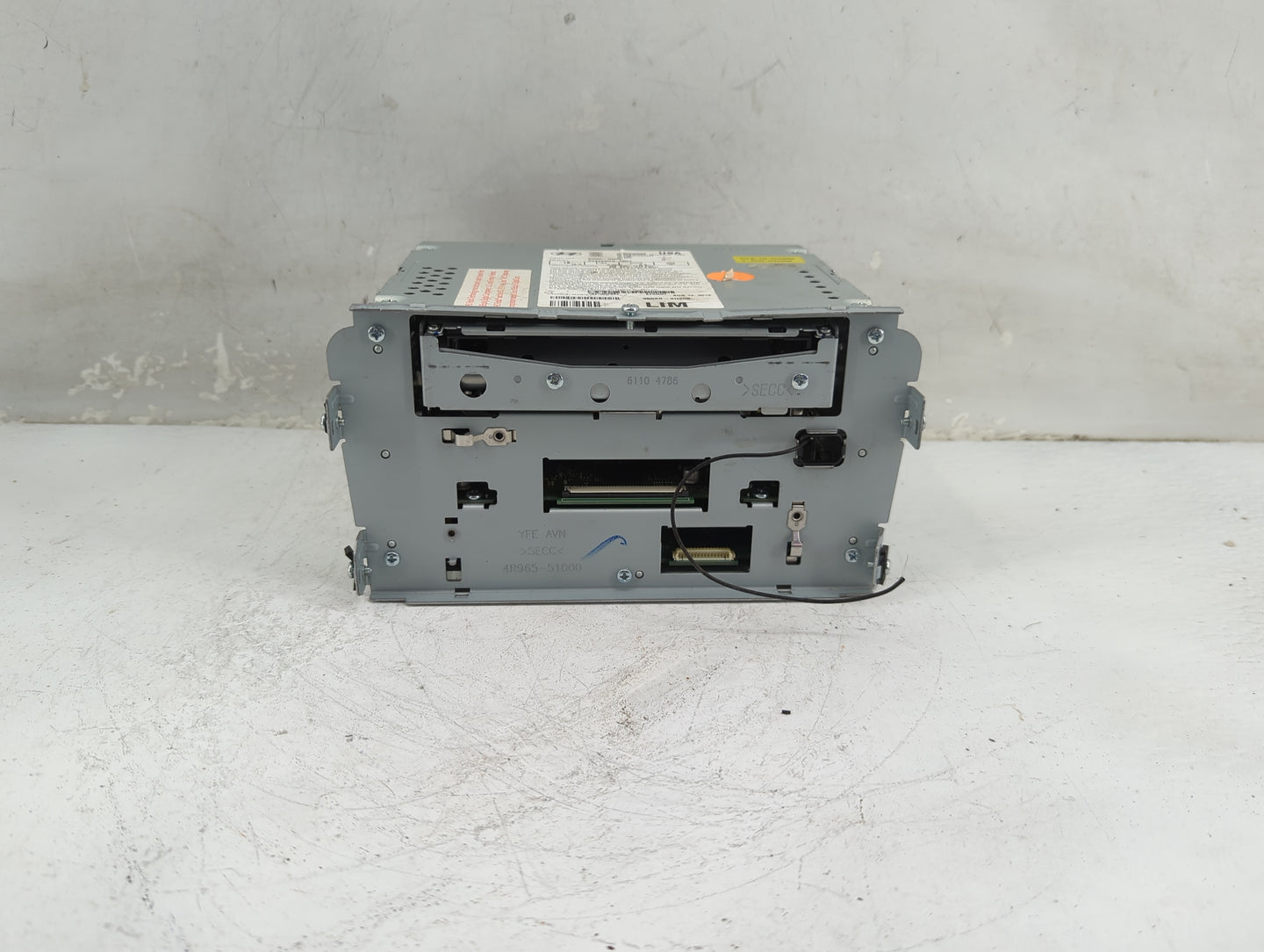 2013 Hyundai Sonata Radio AM FM Cd Player Receiver Replacement P/N:96560-3Q206 AV244INAN, 4R965-S1000 Fits OEM Used Auto Par