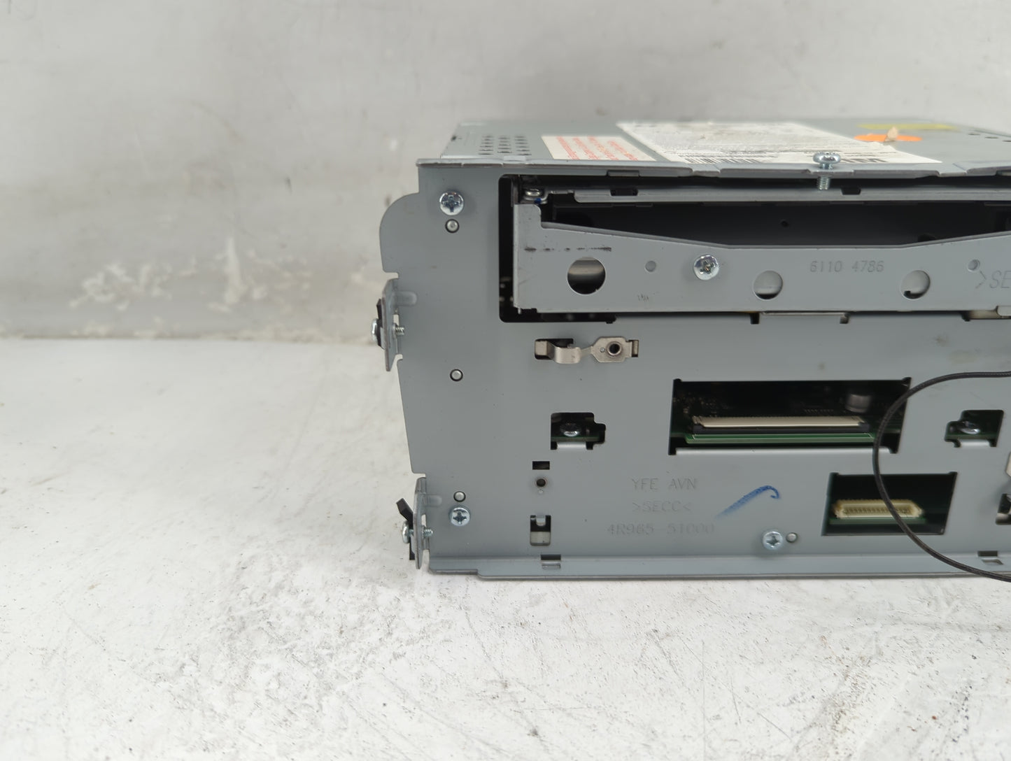 2013 Hyundai Sonata Radio AM FM Cd Player Receiver Replacement P/N:96560-3Q206 AV244INAN, 4R965-S1000 Fits OEM Used Auto Par