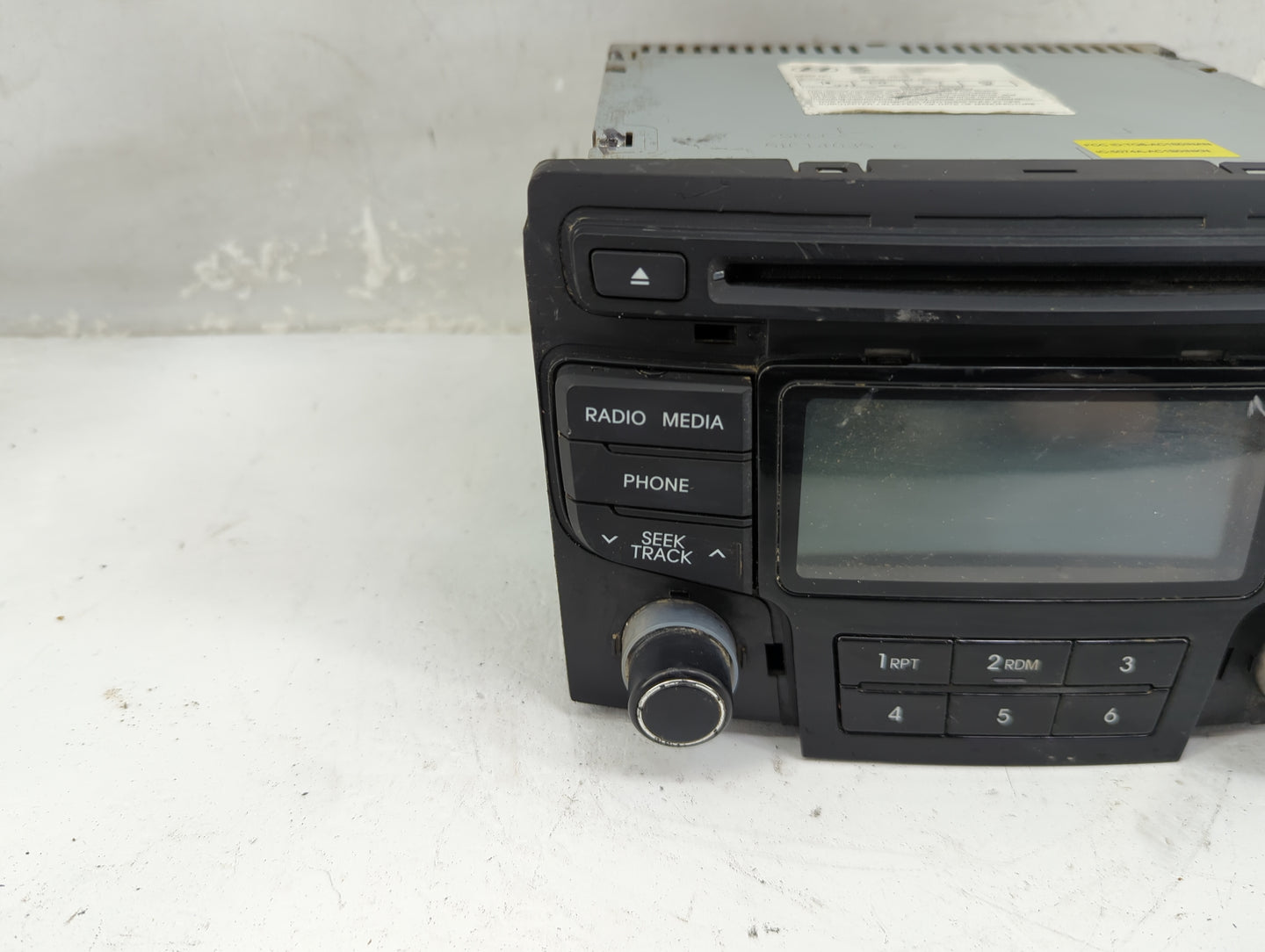 2012-2014 Hyundai Sonata Radio AM FM Cd Player Receiver Replacement P/N:961803Q700 22S655QW284 Fits Fits 2012 2013 2014 OEM 