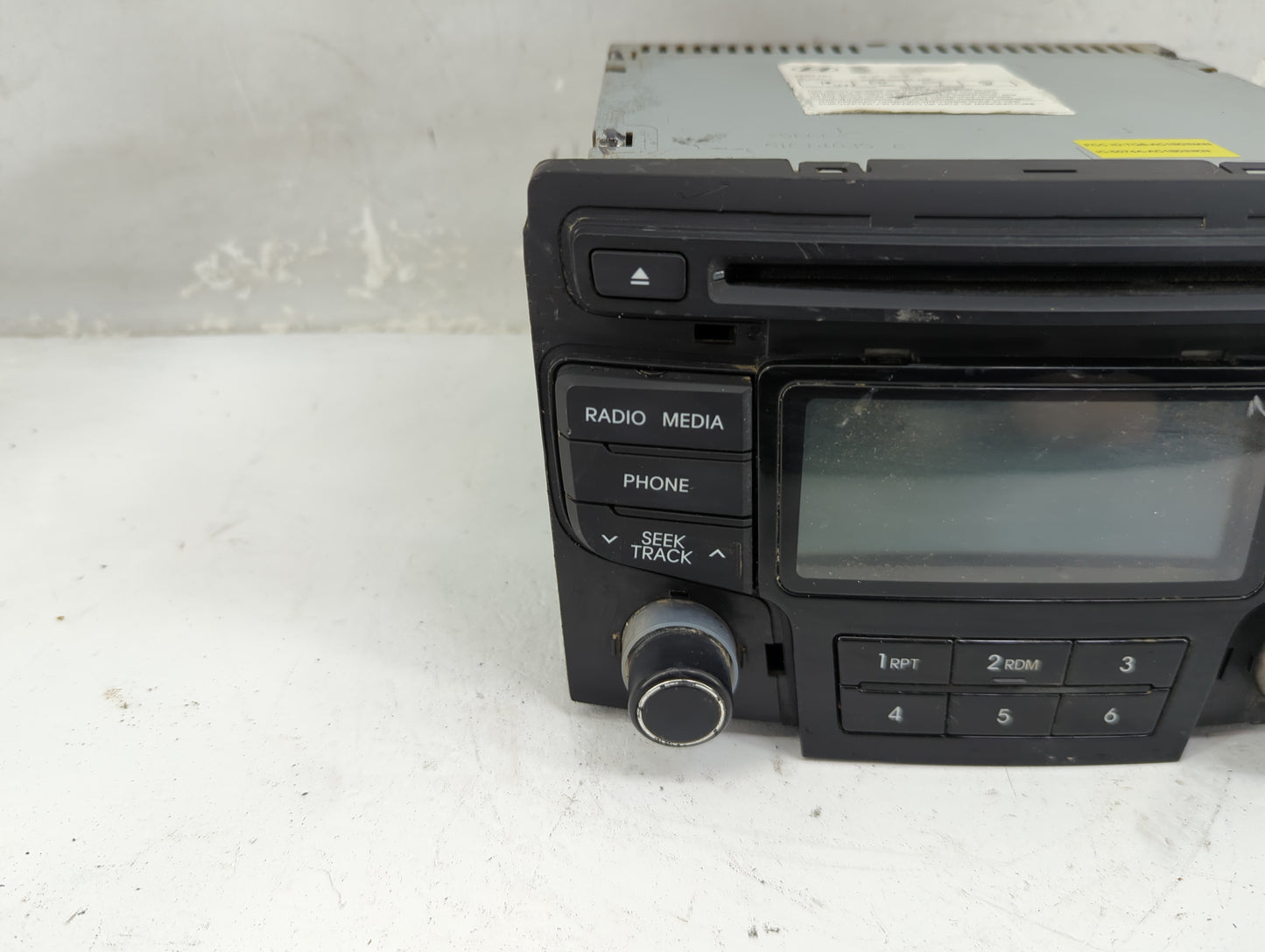 2012-2014 Hyundai Sonata Radio AM FM Cd Player Receiver Replacement P/N:961803Q700 22S655QW284 Fits Fits 2012 2013 2014 OEM 