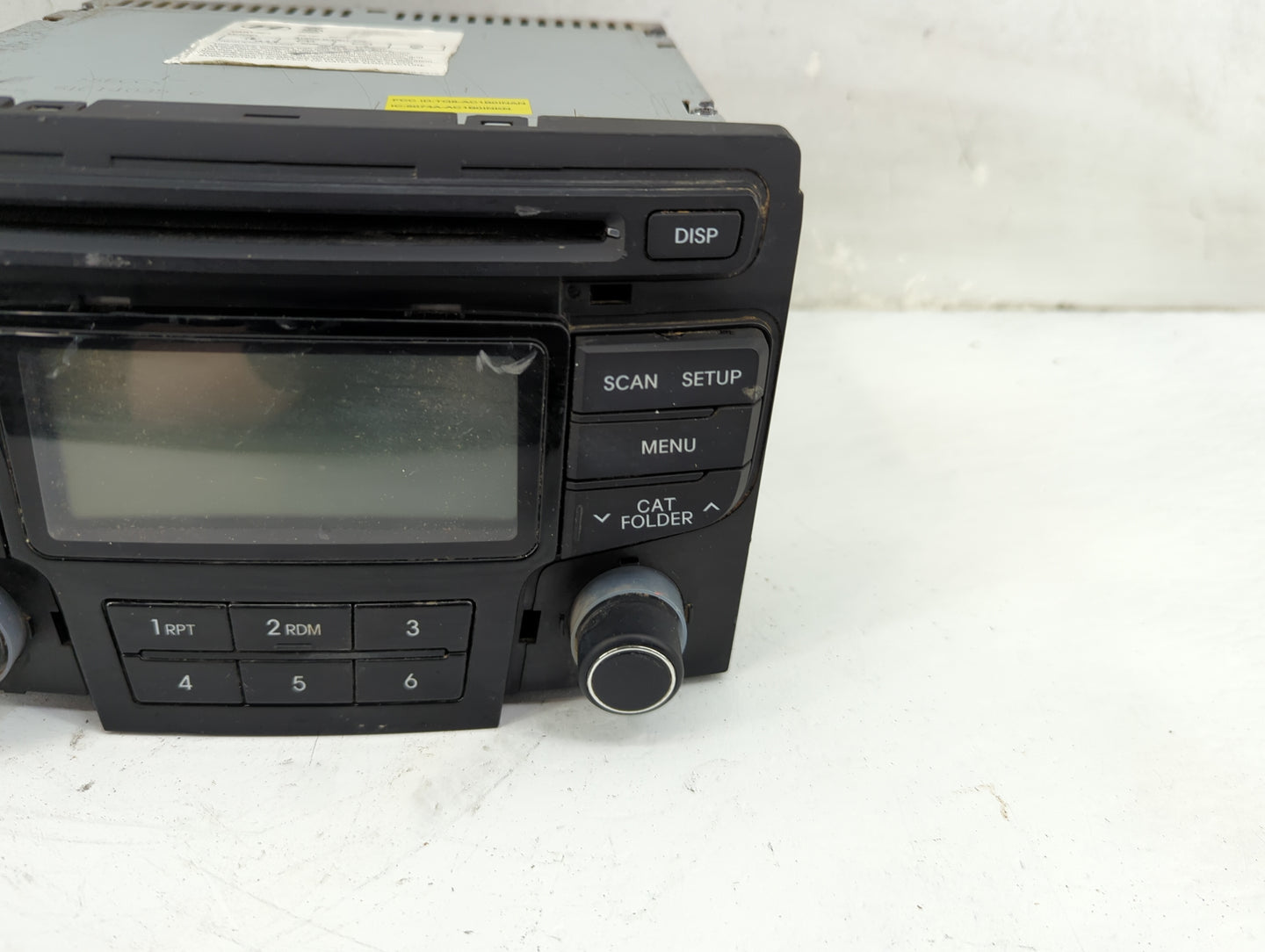 2012-2014 Hyundai Sonata Radio AM FM Cd Player Receiver Replacement P/N:961803Q700 22S655QW284 Fits Fits 2012 2013 2014 OEM 