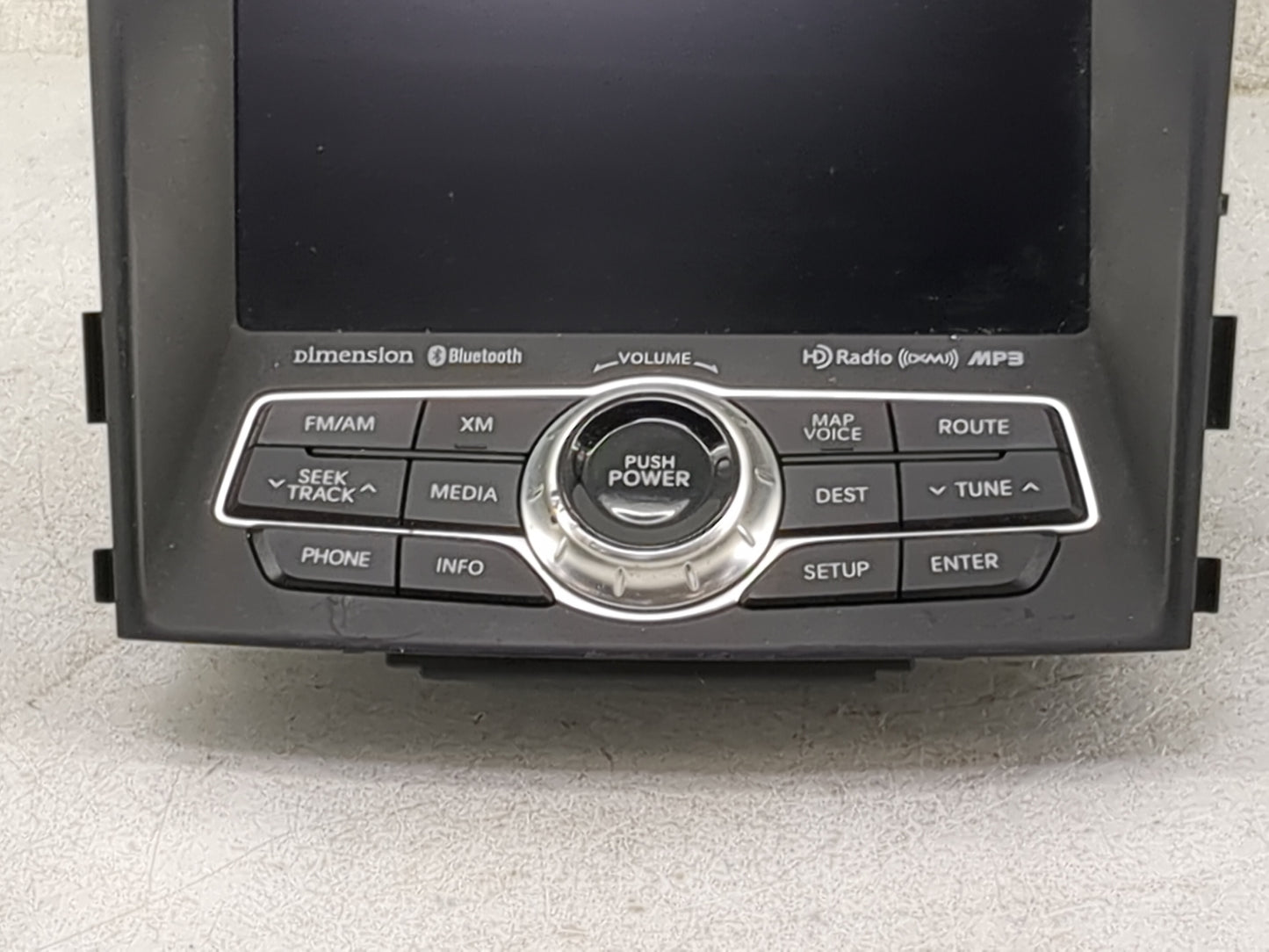 2013-2014 Hyundai Sonata Radio AM FM Cd Player Receiver Replacement P/N:965603Q206 AV244INAN, 9656030206 Fits Fits 2013 2014