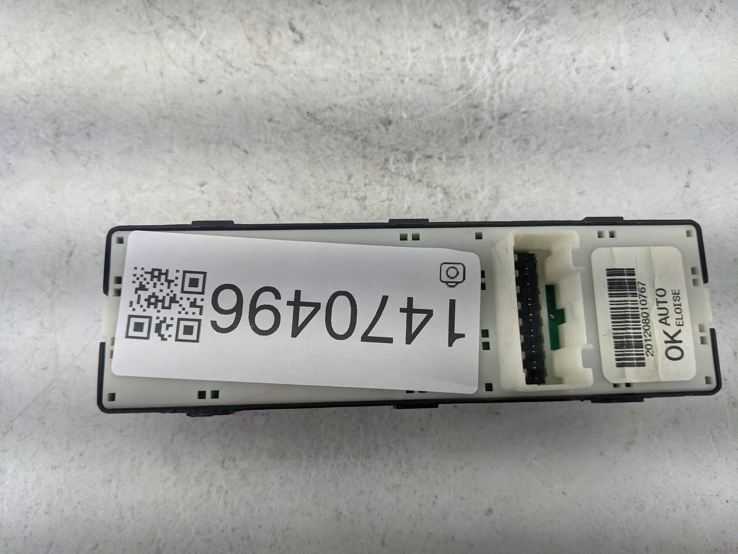 2011-2015 Hyundai Sonata Master Power Window Switch Replacement Driver Side Left P/N:201208010767 Fits OEM Used Auto Parts -