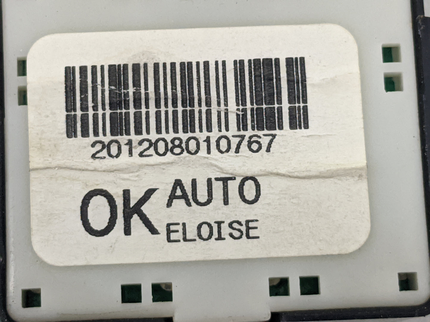 2011-2015 Hyundai Sonata Master Power Window Switch Replacement Driver Side Left P/N:201208010767 Fits OEM Used Auto Parts -