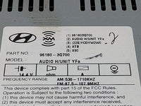 2012-2014 Hyundai Sonata Radio AM FM Cd Player Receiver Replacement P/N:961803Q700 96180-3Q700 Fits Fits 2012 2013 2014 OEM 