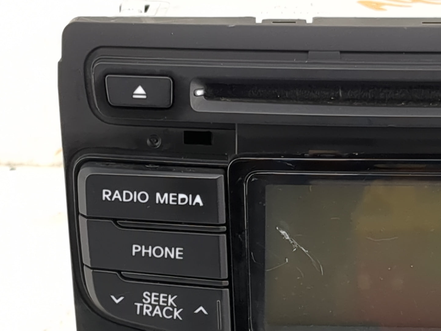2012-2014 Hyundai Sonata Radio AM FM Cd Player Receiver Replacement P/N:96180-3Q700 Fits Fits 2012 2013 2014 OEM Used Auto P