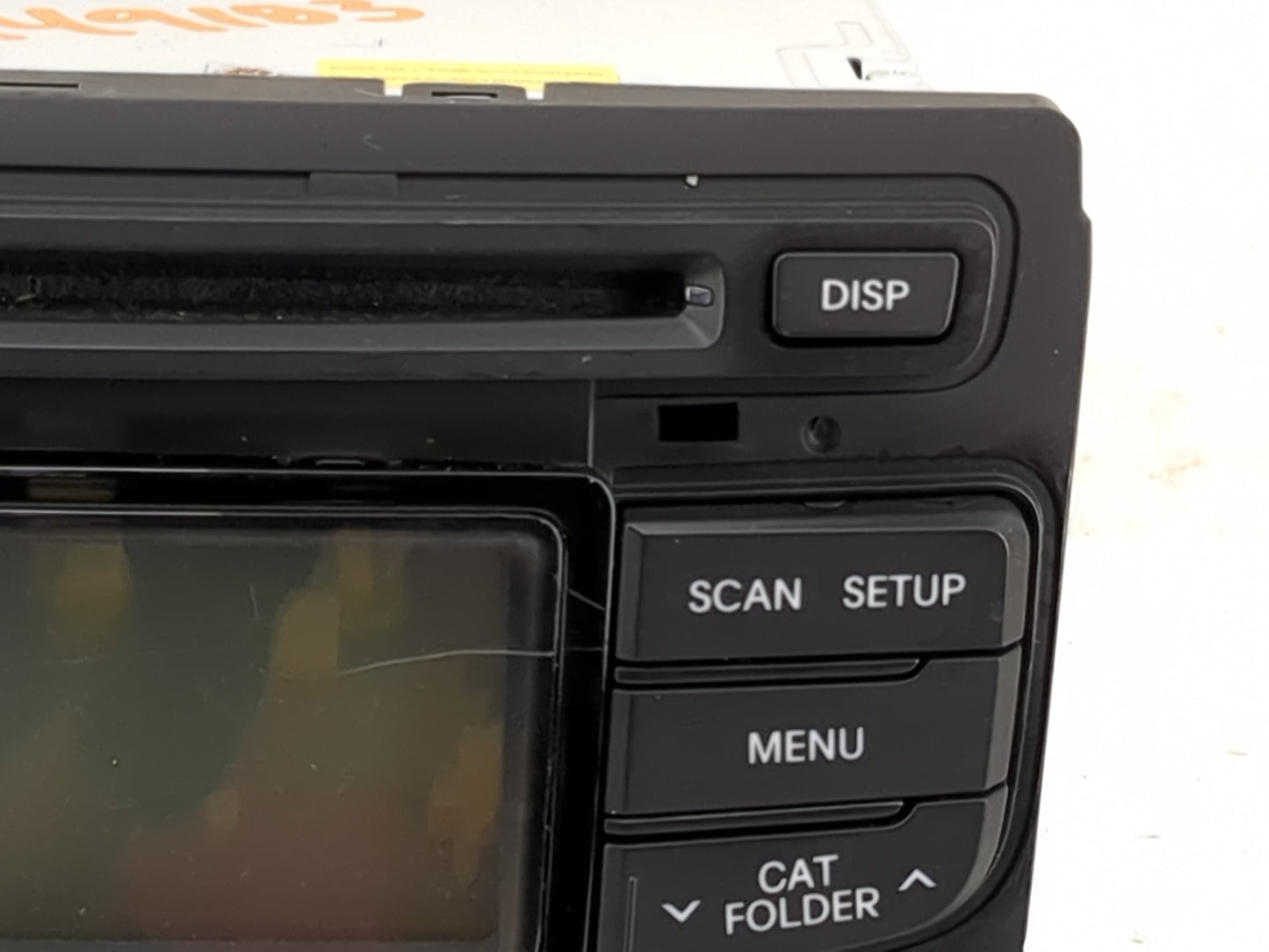 2012-2014 Hyundai Sonata Radio AM FM Cd Player Receiver Replacement P/N:96180-3Q700 Fits Fits 2012 2013 2014 OEM Used Auto P