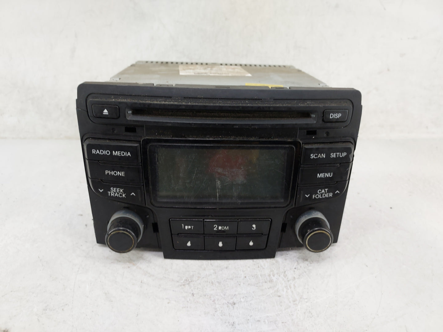 2012-2014 Hyundai Sonata Radio AM FM Cd Player Receiver Replacement P/N:961803Q700 96180-3Q700 Fits Fits 2012 2013 2014 OEM 