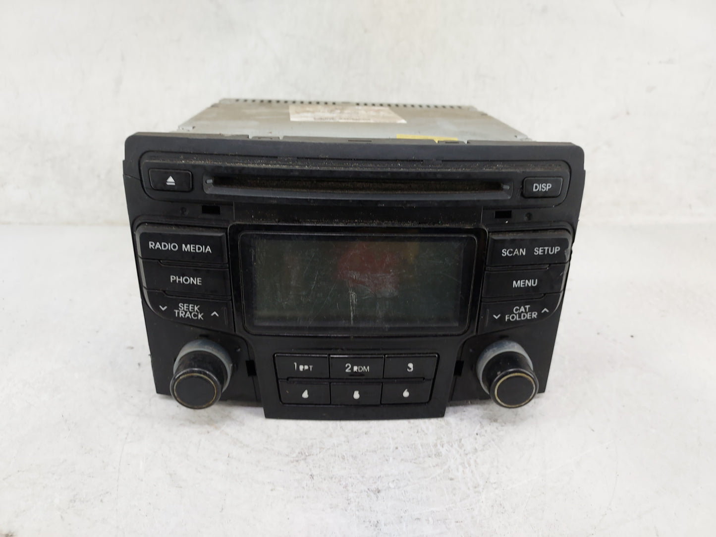 2012-2014 Hyundai Sonata Radio AM FM Cd Player Receiver Replacement P/N:961803Q700 96180-3Q700 Fits Fits 2012 2013 2014 OEM 
