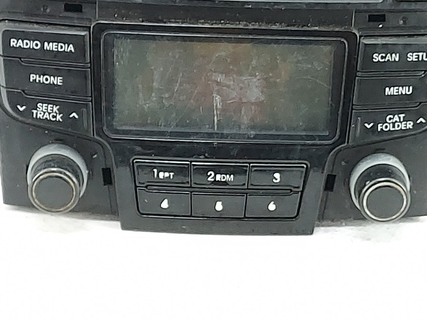2012-2014 Hyundai Sonata Radio AM FM Cd Player Receiver Replacement P/N:961803Q700 96180-3Q700 Fits Fits 2012 2013 2014 OEM 