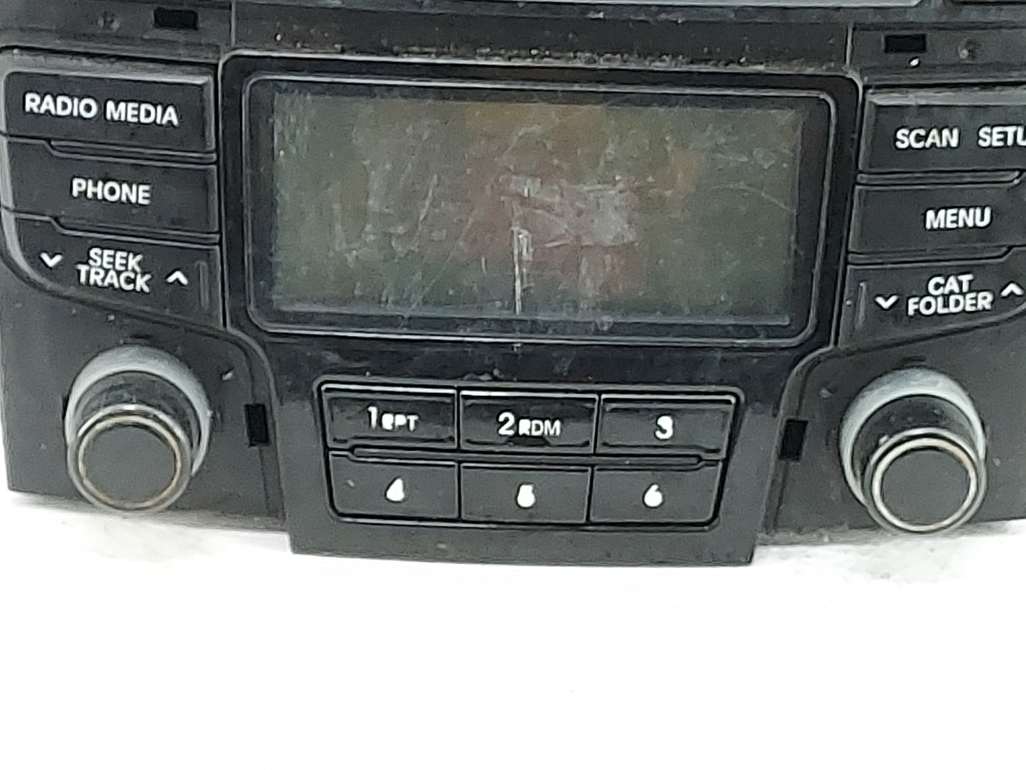 2012-2014 Hyundai Sonata Radio AM FM Cd Player Receiver Replacement P/N:961803Q700 96180-3Q700 Fits Fits 2012 2013 2014 OEM 