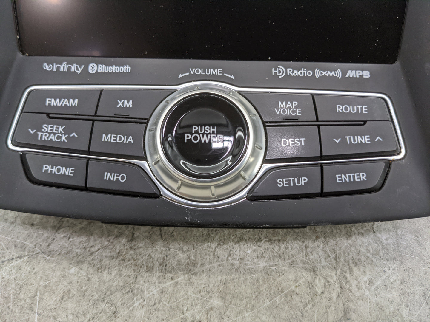 2011-2015 Hyundai Sonata Radio AM FM Cd Player Receiver Replacement P/N:96560-4R7064X 965604R7064X Fits OEM Used Auto Parts 