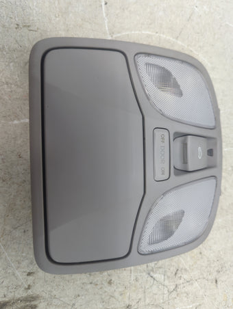 compare product 2013 Hyundai Sonata Overhead Roof Console Gray