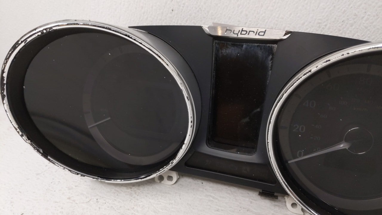 2011-2015 Hyundai Sonata Instrument Cluster Speedometer Gauges P/N:94001-4R003 Fits Fits 2011 2012 2013 2014 2015 OEM Used A