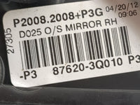 2011-2014 Hyundai Sonata Passenger Side View Mirror - Right Door Mirror OEM Used - Oemusedautoparts1.com