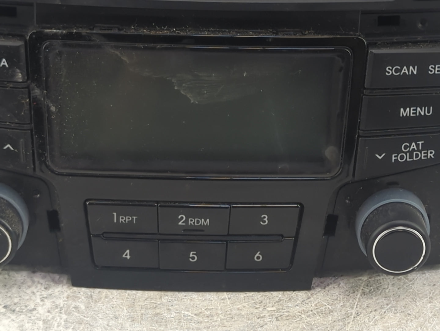 2012-2014 Hyundai Sonata Radio AM FM Cd Player Receiver Replacement P/N:961803Q700 96180-3Q700 Fits Fits 2012 2013 2014 OEM 