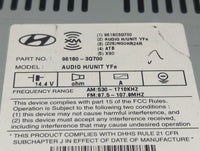 2012-2014 Hyundai Sonata Radio AM FM Cd Player Receiver Replacement P/N:961803Q700 96180-3Q700 Fits Fits 2012 2013 2014 OEM 