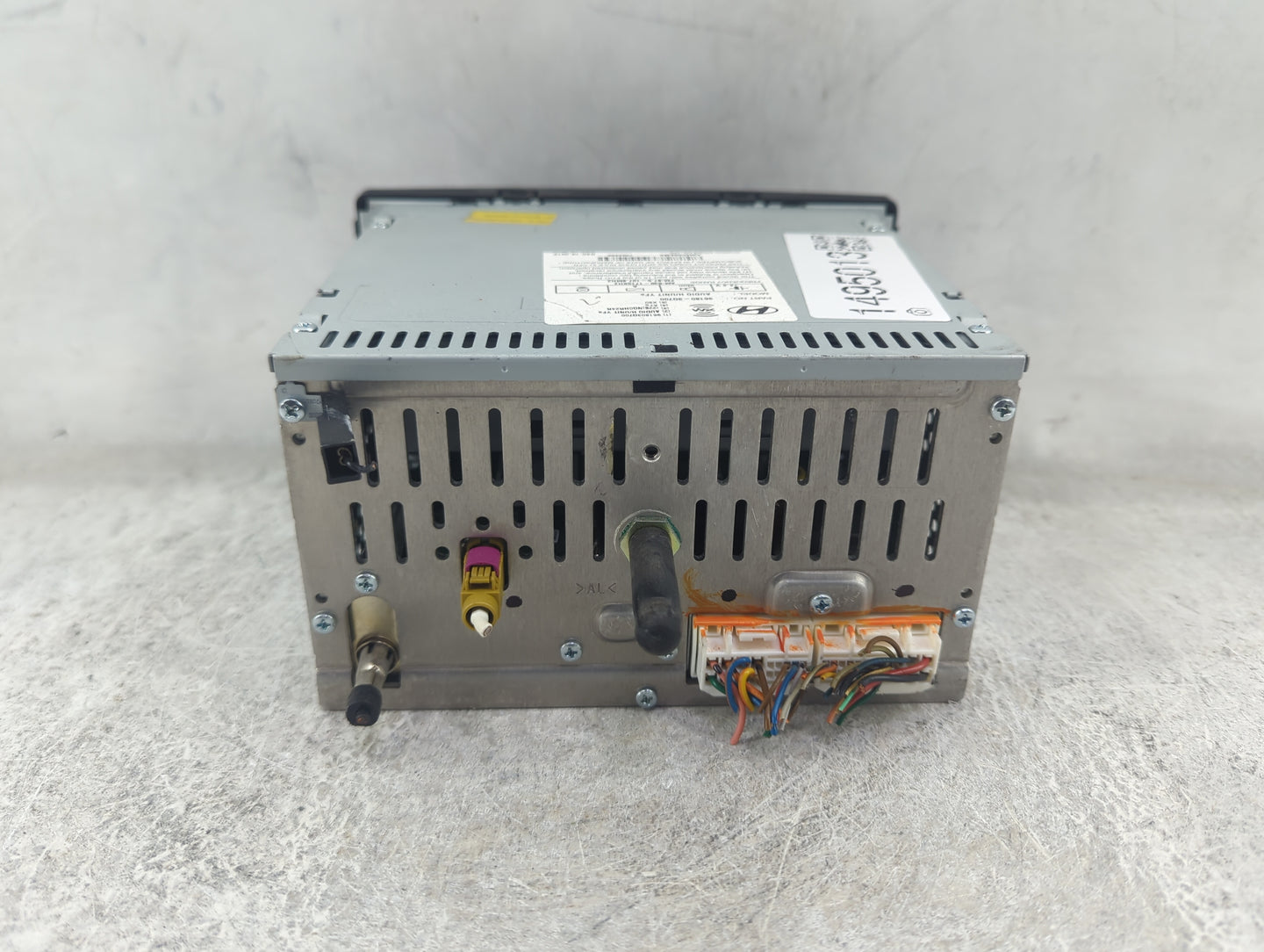 2012-2014 Hyundai Sonata Radio AM FM Cd Player Receiver Replacement P/N:961803Q700 96180-3Q700 Fits Fits 2012 2013 2014 OEM 