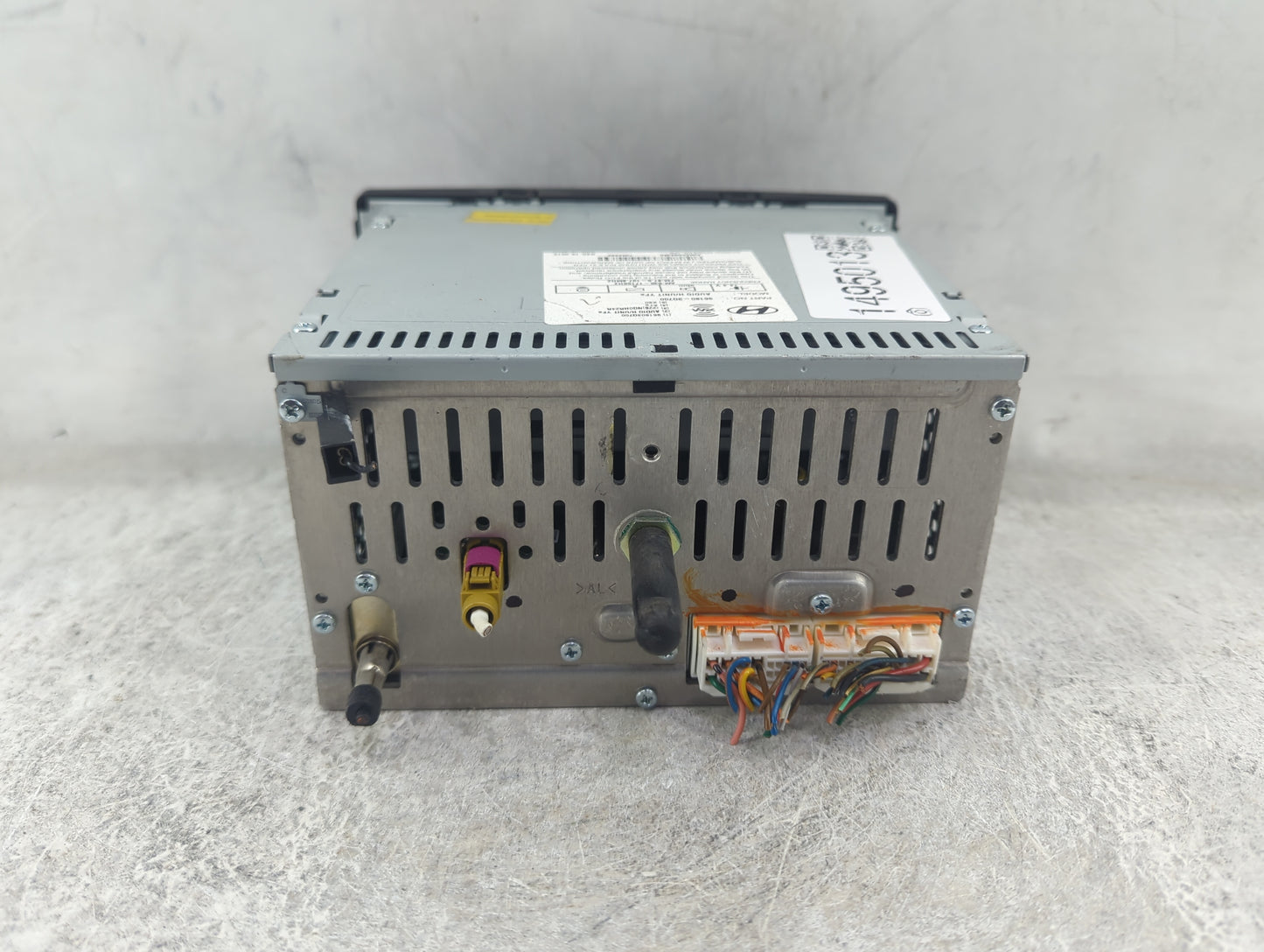 2012-2014 Hyundai Sonata Radio AM FM Cd Player Receiver Replacement P/N:961803Q700 96180-3Q700 Fits Fits 2012 2013 2014 OEM 