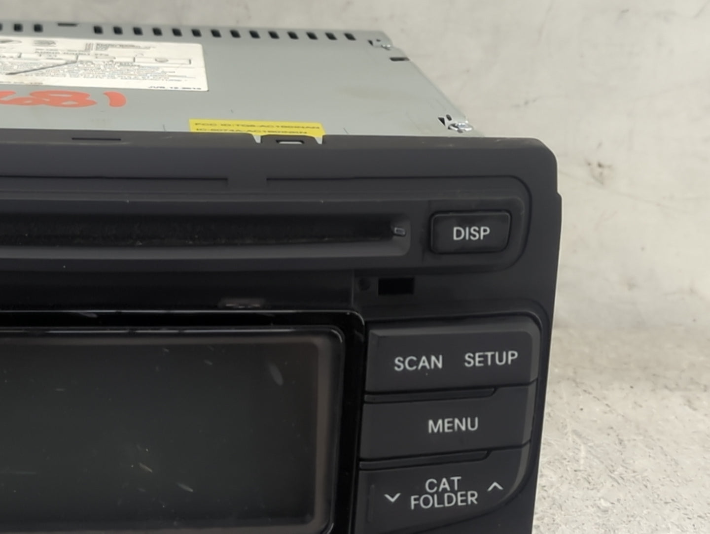 2012-2014 Hyundai Sonata Radio AM FM Cd Player Receiver Replacement P/N:96180-3Q700 961803Q700 Fits Fits 2012 2013 2014 OEM 