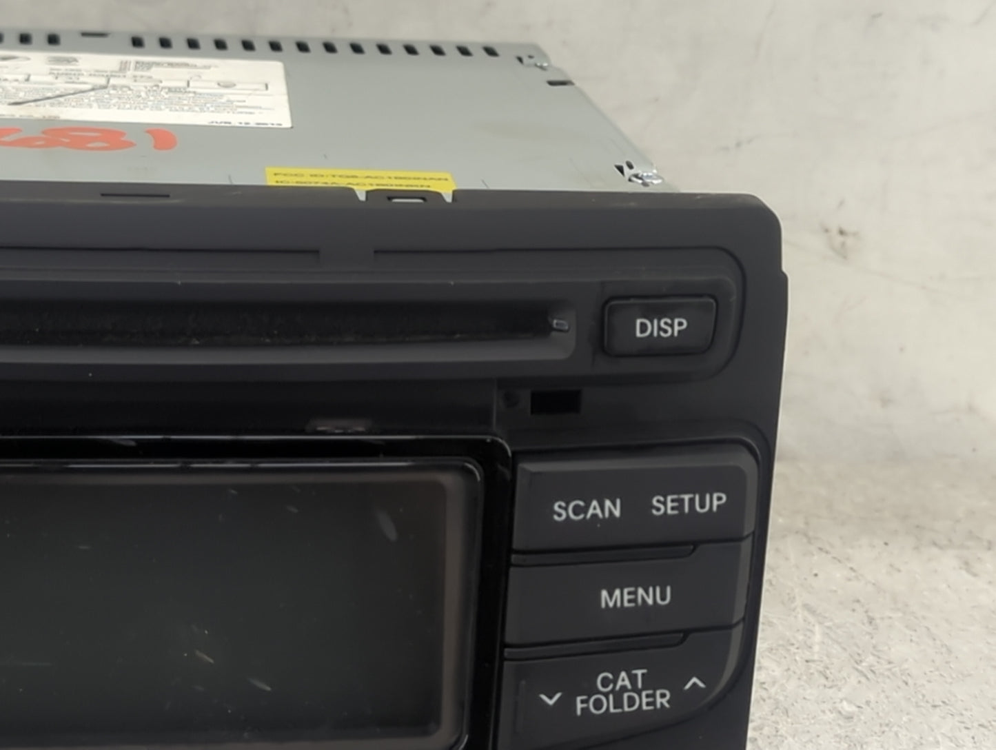 2012-2014 Hyundai Sonata Radio AM FM Cd Player Receiver Replacement P/N:96180-3Q700 961803Q700 Fits Fits 2012 2013 2014 OEM 