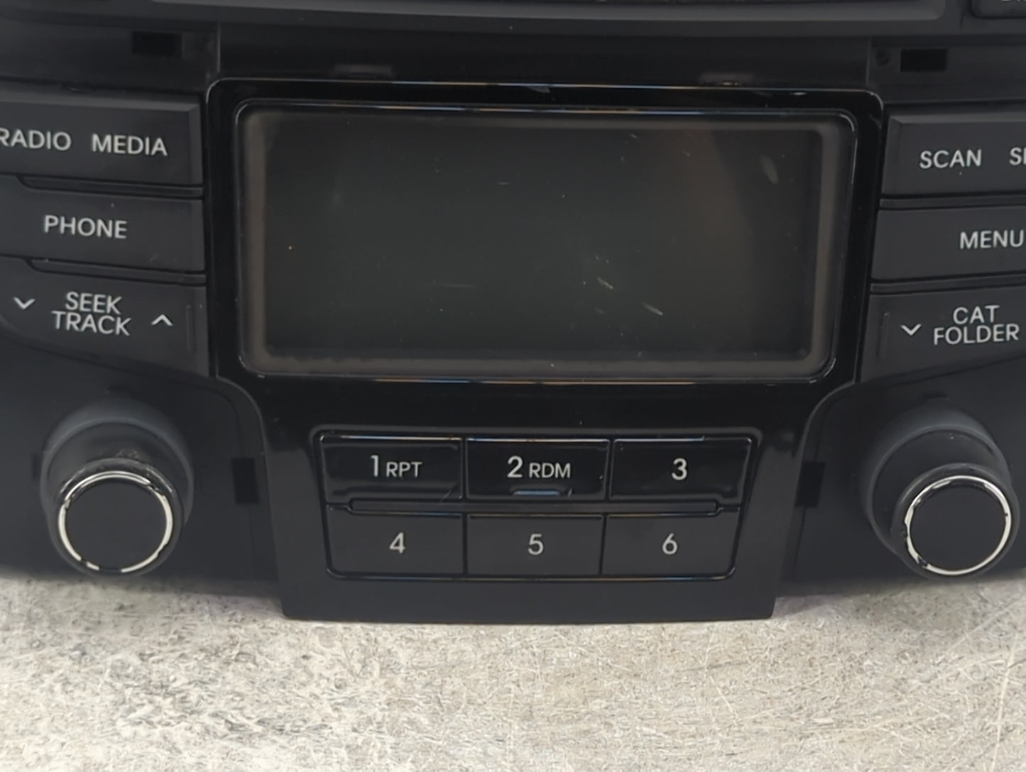2012-2014 Hyundai Sonata Radio AM FM Cd Player Receiver Replacement P/N:96180-3Q700 961803Q700 Fits Fits 2012 2013 2014 OEM 