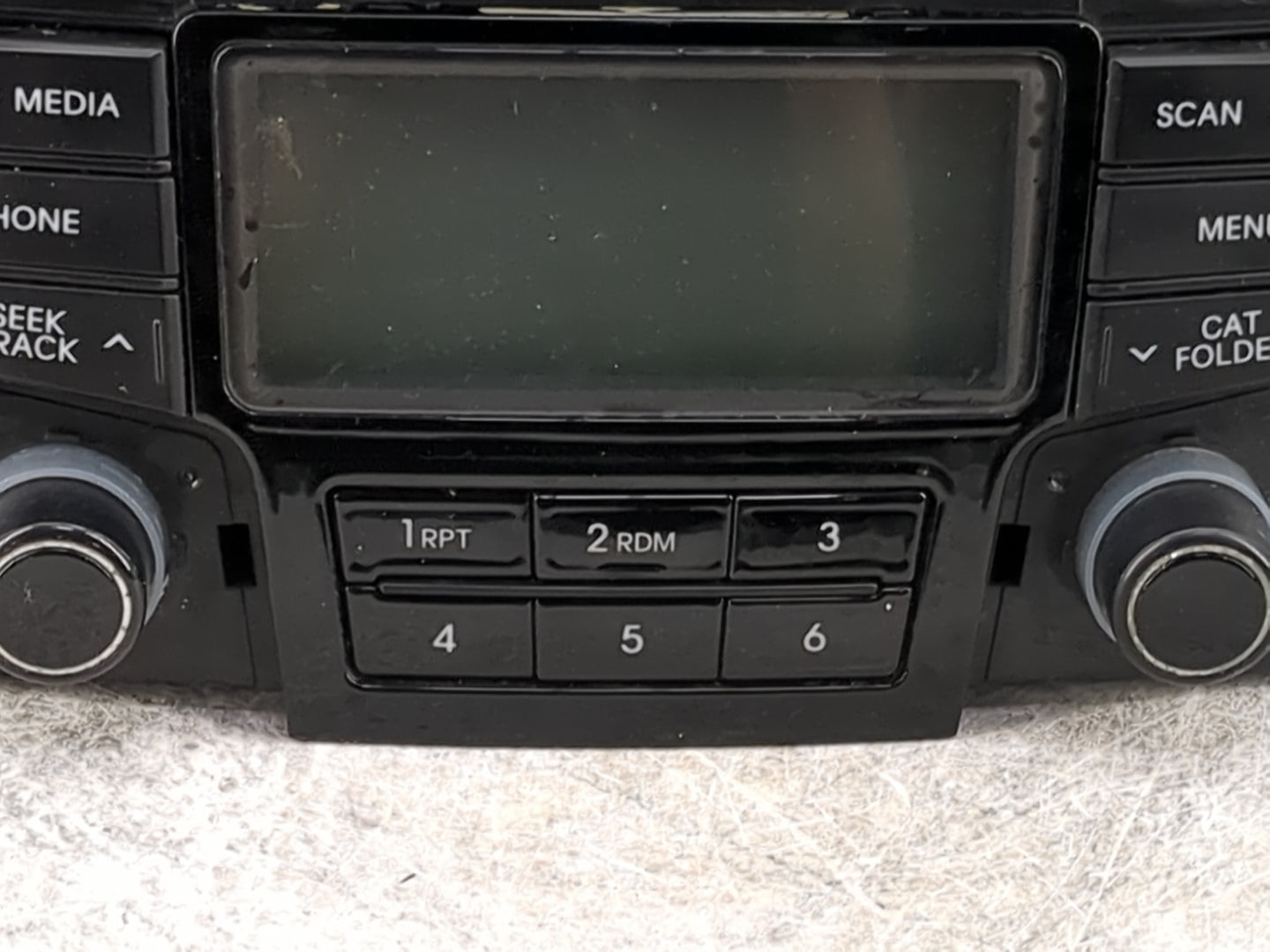 2012-2014 Hyundai Sonata Radio AM FM Cd Player Receiver Replacement P/N:961803Q700 96180-3Q700 Fits Fits 2012 2013 2014 OEM 