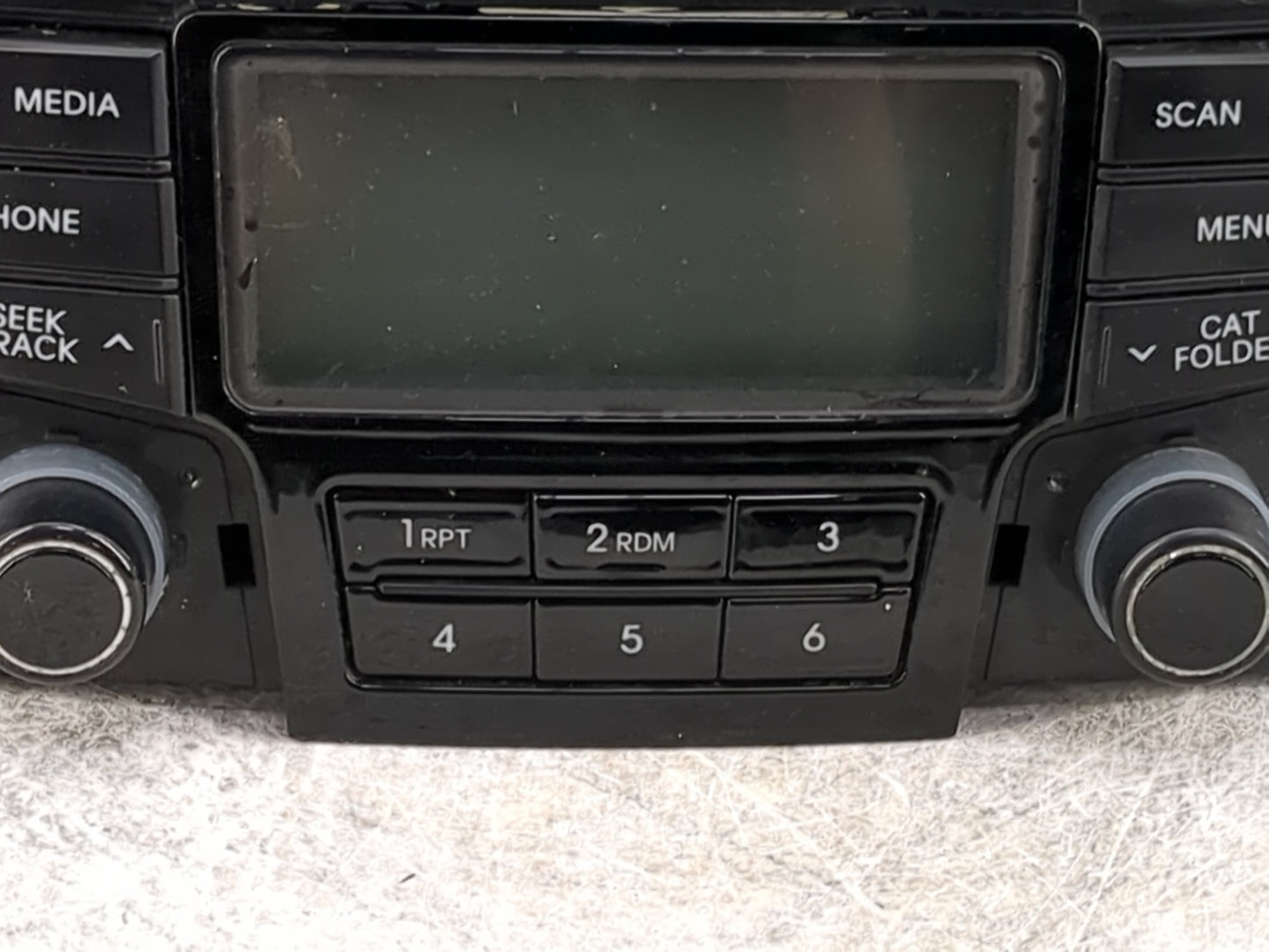 2012-2014 Hyundai Sonata Radio AM FM Cd Player Receiver Replacement P/N:961803Q700 96180-3Q700 Fits Fits 2012 2013 2014 OEM 