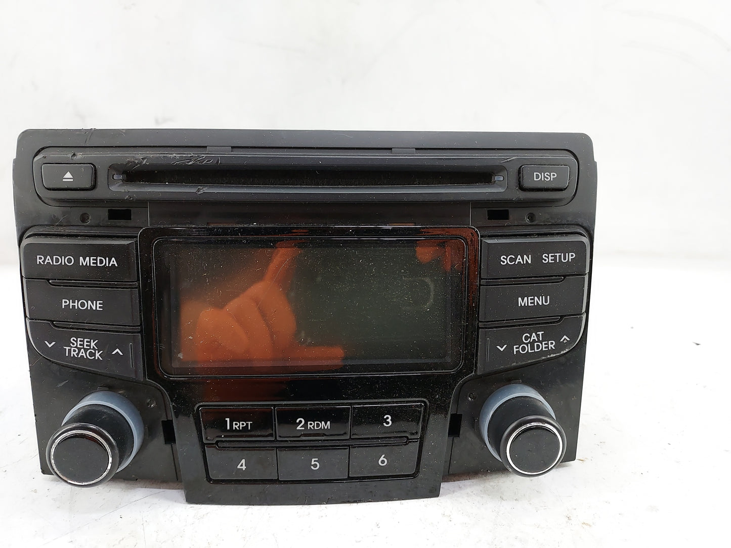 2012-2014 Hyundai Sonata Radio AM FM Cd Player Receiver Replacement P/N:961803Q700 96180-3Q700 Fits Fits 2012 2013 2014 OEM 