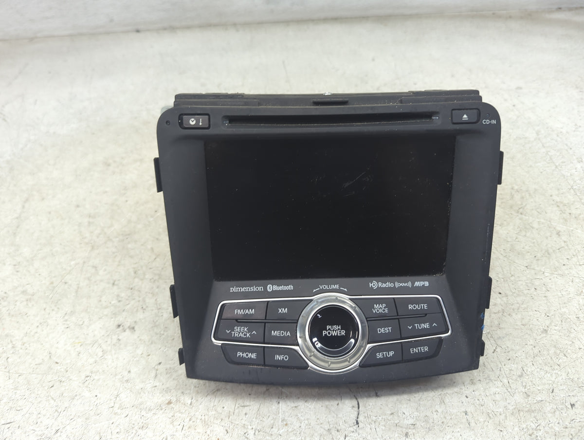 2013 Hyundai Sonata Radio AM FM Cd Player Receiver Replacement P/N:96560-3Q206 AV244INAN,13MY, 1G8-AV242INAN, 5074A-AV242INA