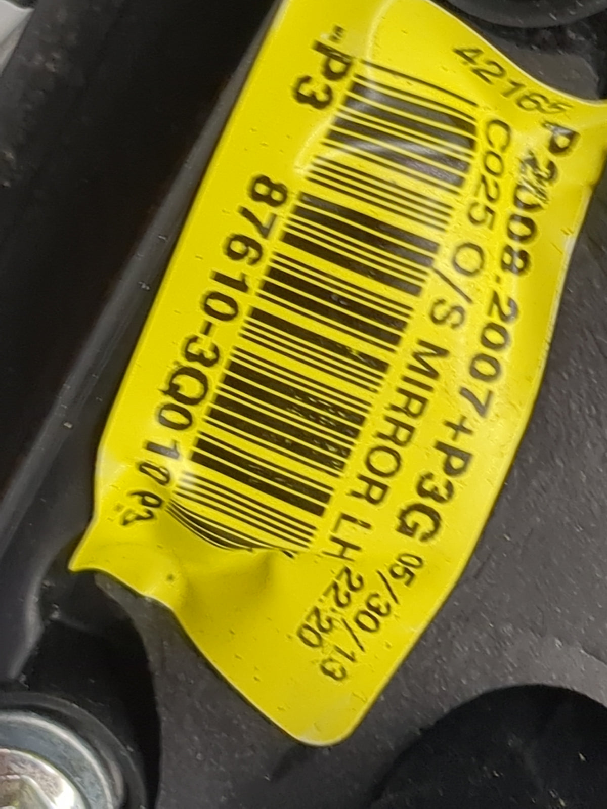 2011-2014 Hyundai Sonata Driver Side View Mirror - Left Door Mirror OEM Used - Oemusedautoparts1.com