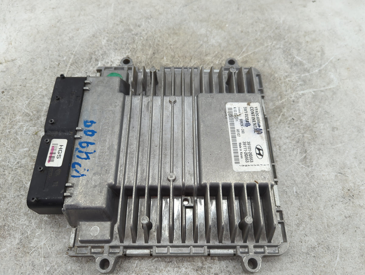 2011-2014 Hyundai Sonata PCM Engine Control Computer ECU ECM PCU OEM P/N:39101-2G663 39111-2G663 Fits Fits 2011 2012 2013 20