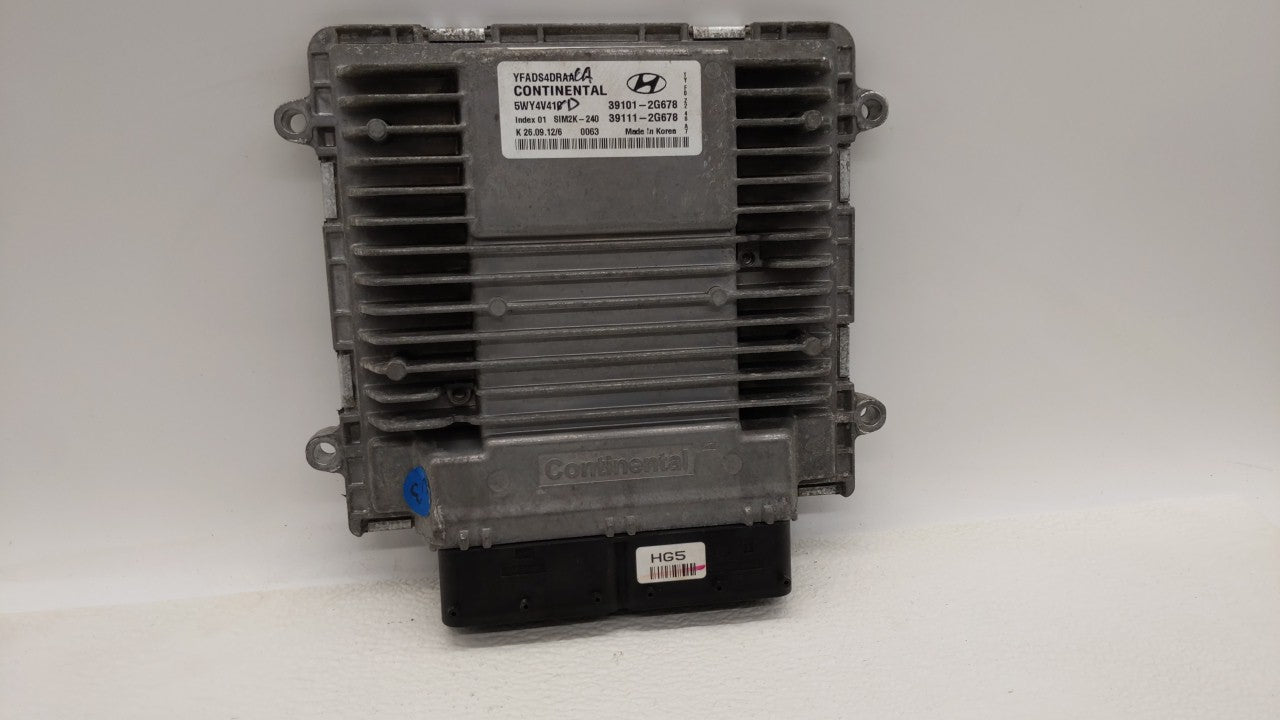 2011-2014 Hyundai Sonata PCM Engine Control Computer ECU ECM PCU OEM P/N:39101-2G668 39111-2G668 Fits Fits 2011 2012 2013 20