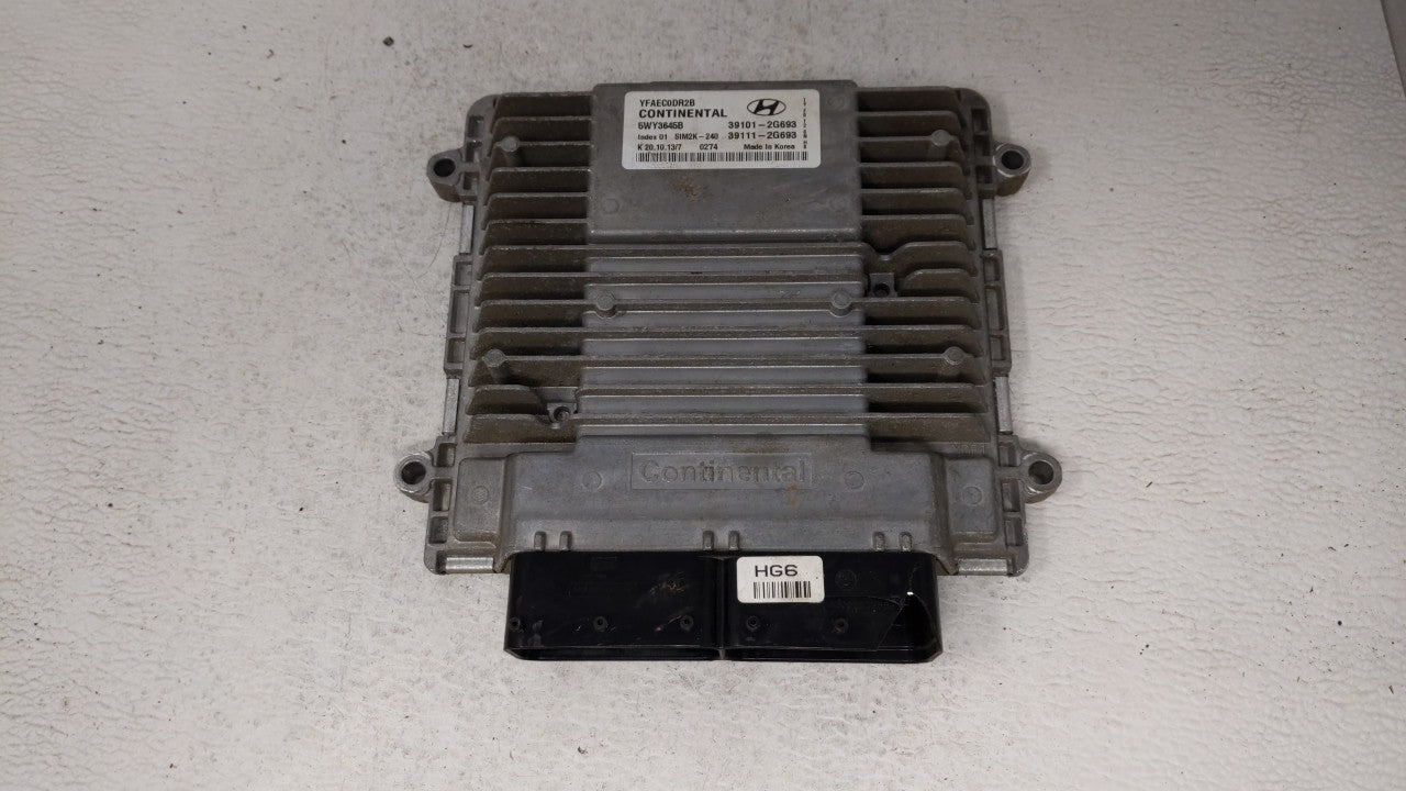 2011-2014 Hyundai Sonata PCM Engine Control Computer ECU ECM PCU OEM P/N:39101-2G692 39111-2G690 Fits Fits 2011 2012 2013 20