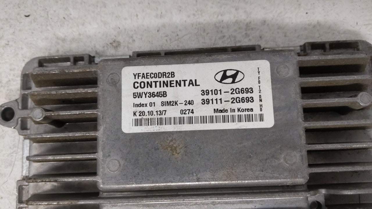 2011-2014 Hyundai Sonata PCM Engine Control Computer ECU ECM PCU OEM P/N:39101-2G692 39111-2G690 Fits Fits 2011 2012 2013 20