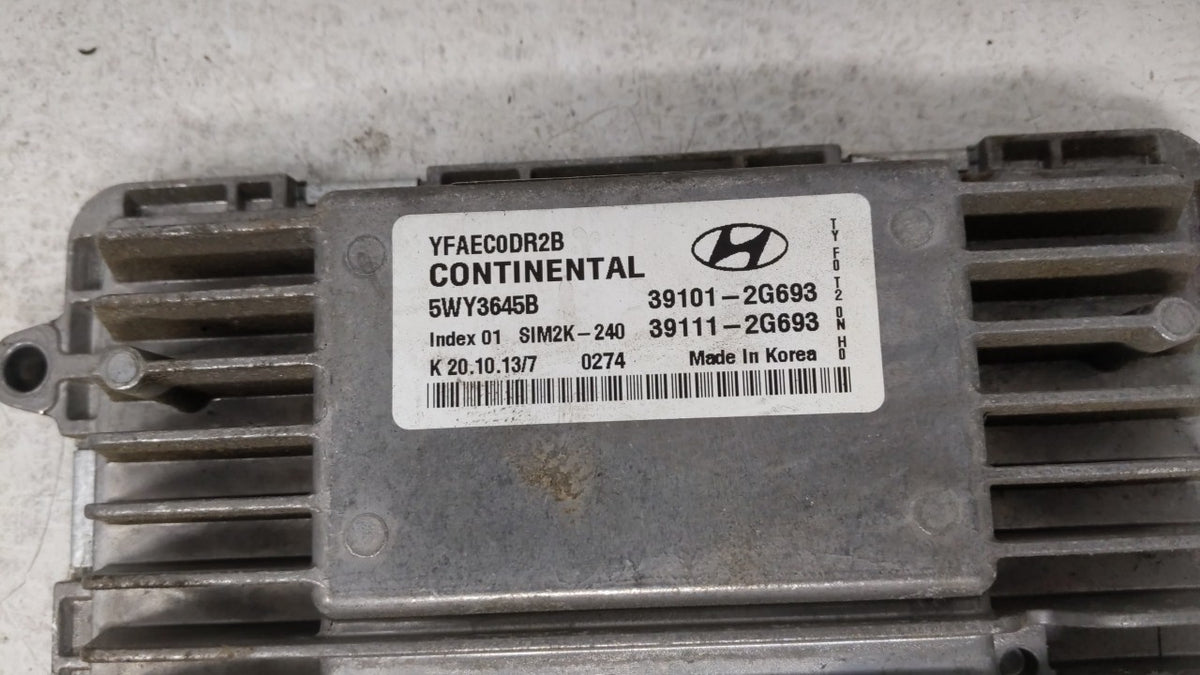 2011-2014 Hyundai Sonata PCM Engine Control Computer ECU ECM PCU OEM P/N:39101-2G692 39111-2G690 Fits 2011 2012 2013 2014 OE