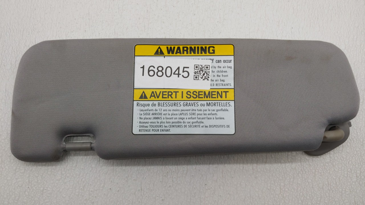 2011-2014 Hyundai Sonata Sun Visor Shade Replacement Passenger Right Mirror Fits Fits 2011 2012 2013 2014 OEM Used Auto Part