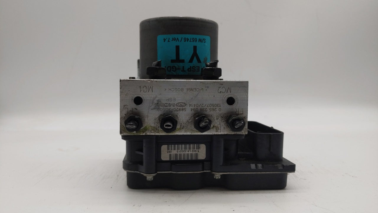 2011-2013 Hyundai Sonata ABS Pump Control Module Replacement P/N:58920-30500 58920-3Q500 Fits Fits 2011 2012 2013 OEM Used A