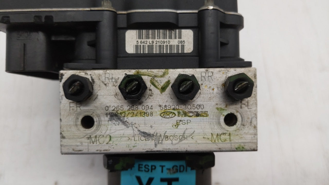 2011-2013 Hyundai Sonata ABS Pump Control Module Replacement P/N:58920-30500 58920-3Q500 Fits Fits 2011 2012 2013 OEM Used A