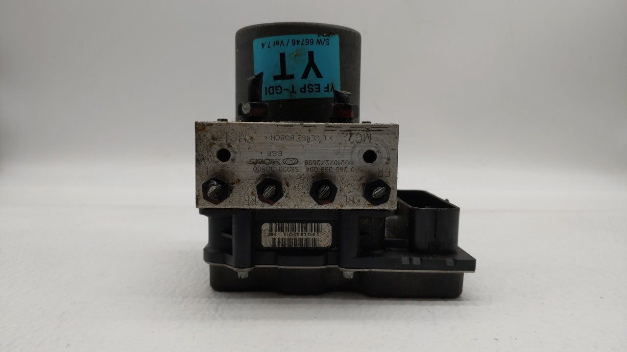 2011-2013 Hyundai Sonata ABS Pump Control Module Replacement P/N:58920-30500 58920-3Q500 Fits Fits 2011 2012 2013 OEM Used A