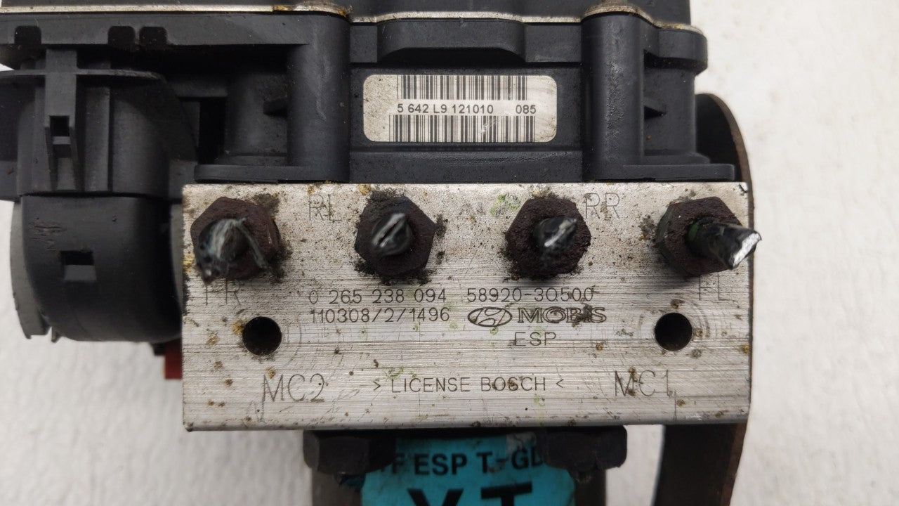 2011-2013 Hyundai Sonata ABS Pump Control Module Replacement P/N:58920-30500 58920-3Q500 Fits Fits 2011 2012 2013 OEM Used A