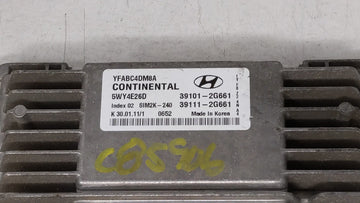 2011-2014 Hyundai Sonata PCM Engine Control Computer ECU ECM PCU OEM P/N:39101-2G661 39111-2G661 Fits Fits 2011 2012 2013 2014 OEM Used Auto Parts