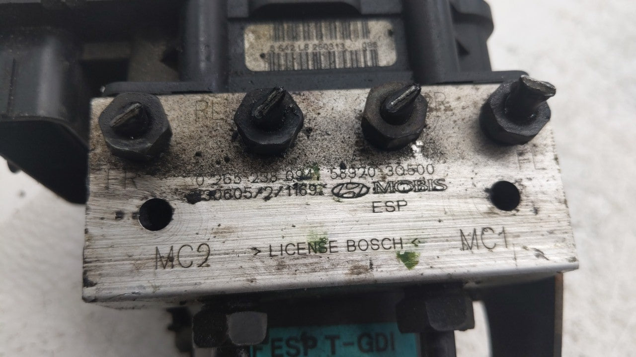 2011-2013 Hyundai Sonata ABS Pump Control Module Replacement P/N:58920-30500 58920-3Q500 Fits Fits 2011 2012 2013 OEM Used A