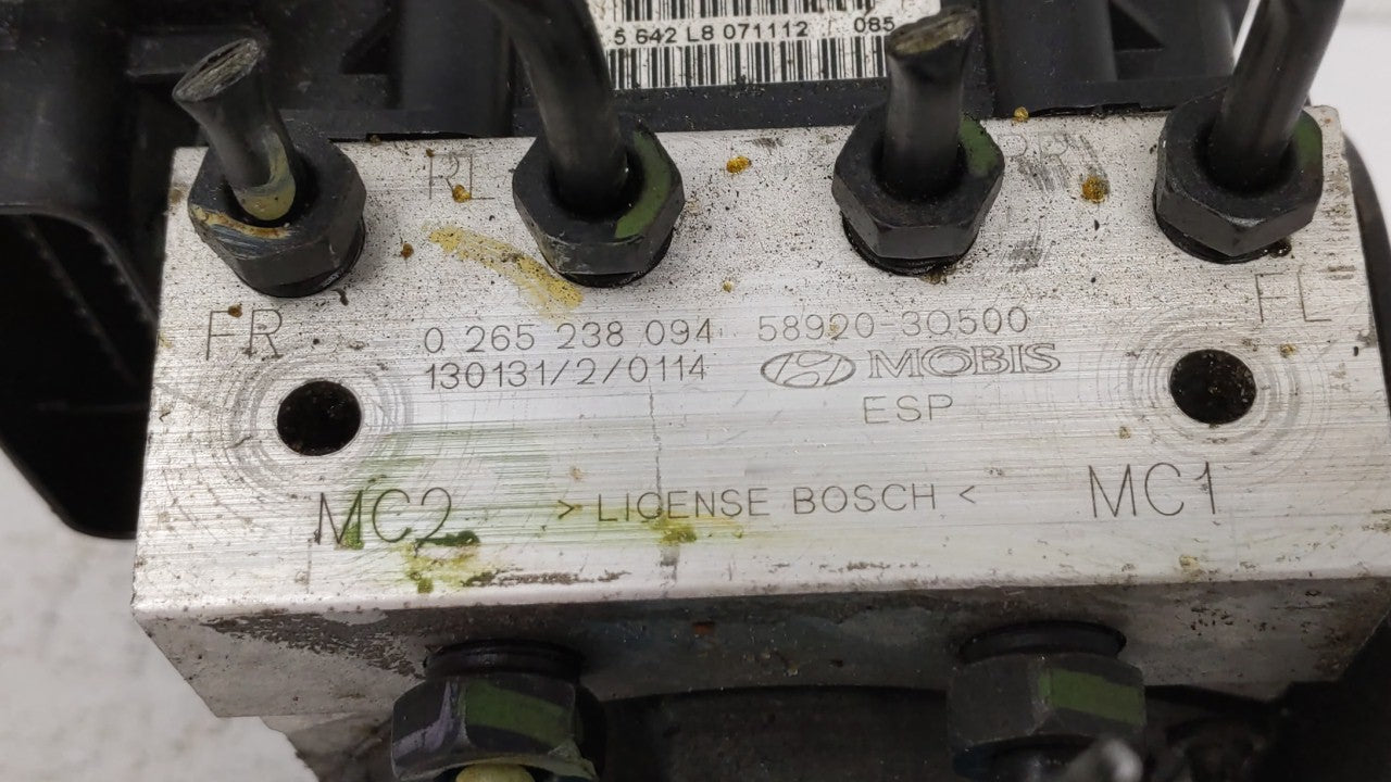 2011-2013 Hyundai Sonata ABS Pump Control Module Replacement P/N:58920-30500 58920-3Q500 Fits Fits 2011 2012 2013 OEM Used A