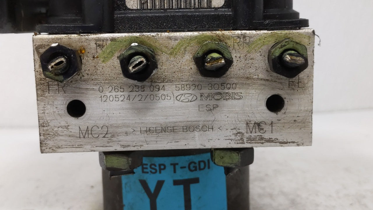 2011-2013 Hyundai Sonata ABS Pump Control Module Replacement P/N:58920-30500 58920-3Q500 Fits Fits 2011 2012 2013 OEM Used A